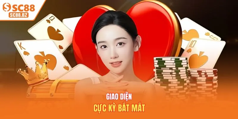 Giao diện cực kỳ bắt mắt